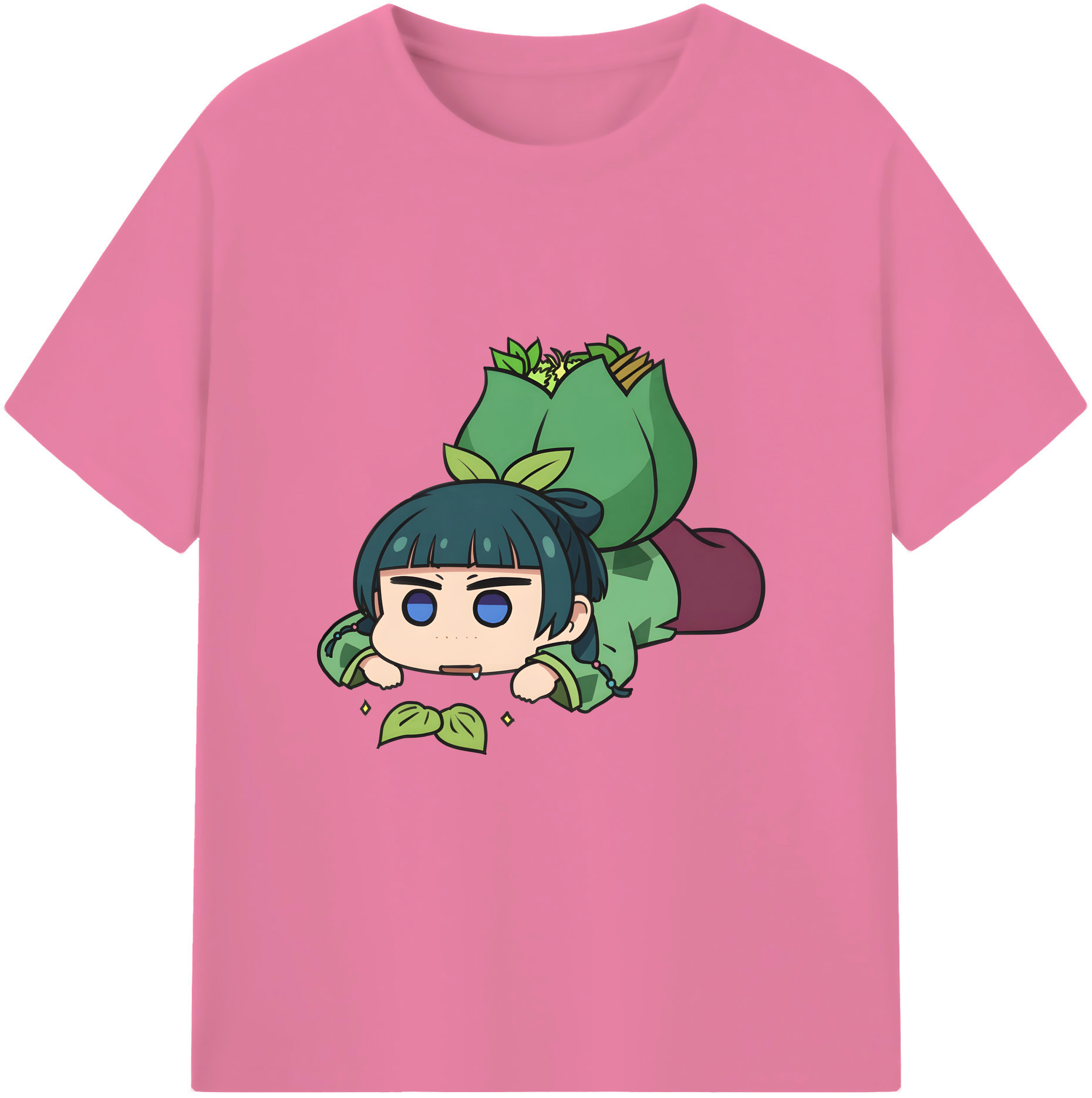 （画像用） 薬屋のひとりごと The Apothecary Diaries 綿100％半袖Tシャツ（フロントプリント）